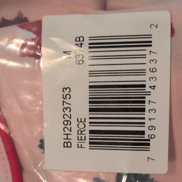 NWT Bed Head Classic Cotton Long Sleeve Pink Pajamas- Fierce Pattern, Size M - Picture 9 of 10